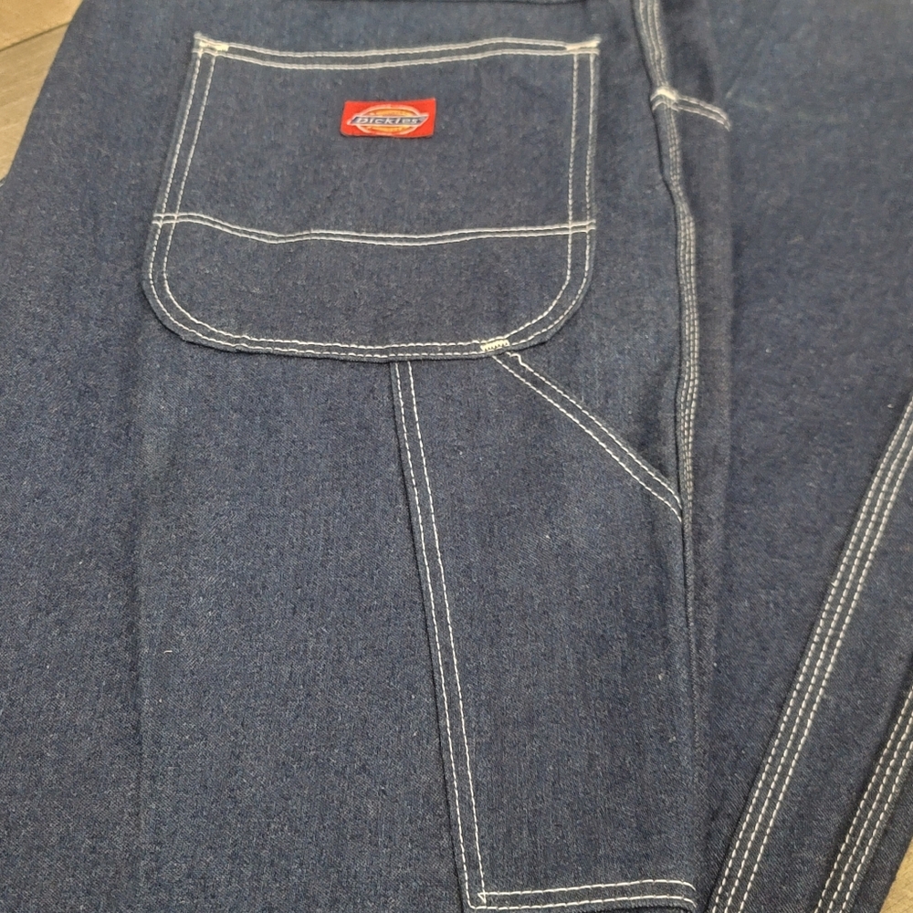 Carpenter Jeans Men's 38x32 Blue 100% Cotton Utility Workwear Denim Y2k